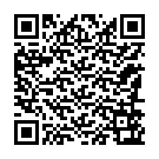 QR код за телефонен номер +12186563485