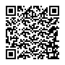 Código QR para número de teléfono +12186563583