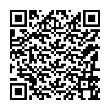 QR-code voor telefoonnummer +12186564851