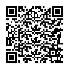 QR-код для номера телефона +12186567444