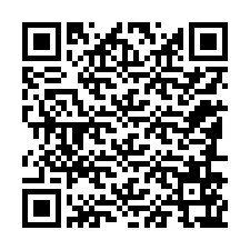 Kod QR dla numeru telefonu +12186567589