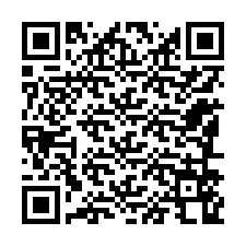 Código QR para número de telefone +12186568427