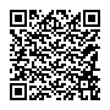 Código QR para número de teléfono +12186569761