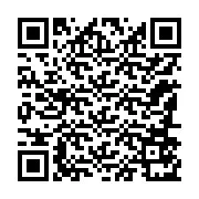 Código QR para número de telefone +12186571385