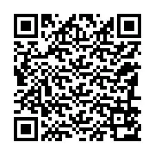 Kode QR untuk nomor Telepon +12186572418