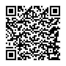 QR код за телефонен номер +12186573683