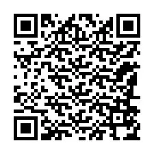 QR-код для номера телефона +12186574295