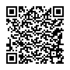 QR код за телефонен номер +12186574993