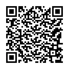 QR Code สำหรับหมายเลขโทรศัพท์ +12186576035