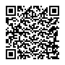 QR-code voor telefoonnummer +12186577906