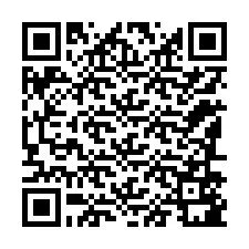 QR код за телефонен номер +12186581161