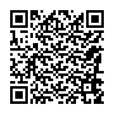 QR код за телефонен номер +12186659947