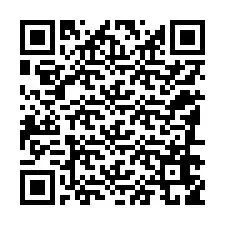 Kode QR untuk nomor Telepon +12186659948