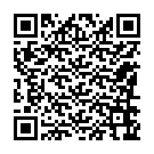 Código QR para número de telefone +12186666477