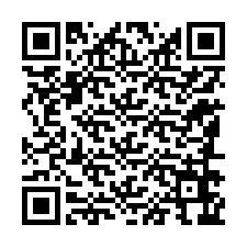 Código QR para número de teléfono +12186666482