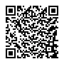 Codice QR per il numero di telefono +12186687054