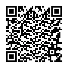 QR код за телефонен номер +12186754530