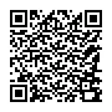 Kode QR untuk nomor Telepon +12186790381