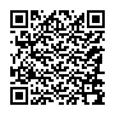 Codice QR per il numero di telefono +12186794989