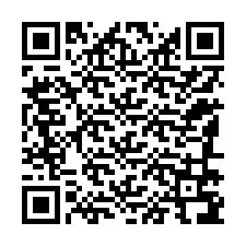 QR код за телефонен номер +12186796004