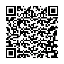 QR-код для номера телефона +12186796554