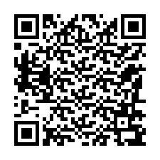 QR код за телефонен номер +12186797553