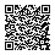 QR-koodi puhelinnumerolle +12186799961