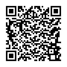 QR-код для номера телефона +12186860305