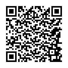 Kode QR untuk nomor Telepon +12186863267