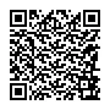 QR код за телефонен номер +12186863472