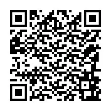 QR Code pour le numéro de téléphone +12186863509