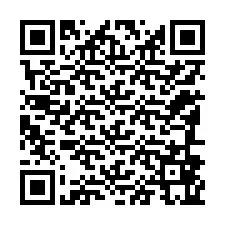 QR-код для номера телефона +12186865109