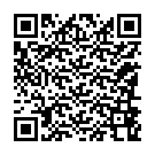 QR-kood telefoninumbri jaoks +12186868079