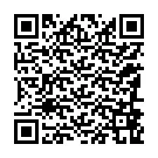 QR код за телефонен номер +12186869118