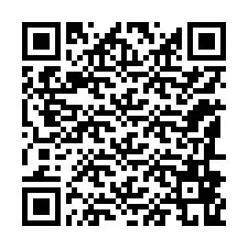 QR-код для номера телефона +12186869555