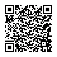 QR Code pour le numéro de téléphone +12186869645