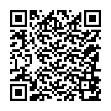 QR Code สำหรับหมายเลขโทรศัพท์ +12186872069