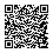 QR-kood telefoninumbri jaoks +12186873397