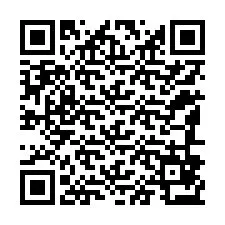 Codice QR per il numero di telefono +12186873400