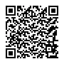 QR Code สำหรับหมายเลขโทรศัพท์ +12186873401