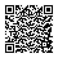 Kode QR untuk nomor Telepon +12186875234