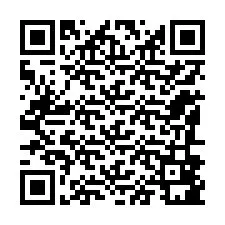 Codice QR per il numero di telefono +12186881057