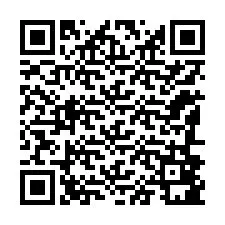 QR-koodi puhelinnumerolle +12186881215