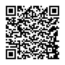 QR kód a telefonszámhoz +12186881650