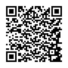 Codice QR per il numero di telefono +12186883132