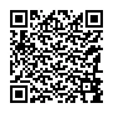 Kode QR untuk nomor Telepon +12186884410