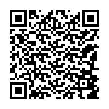 QR kód a telefonszámhoz +12186886325