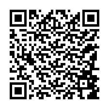 QR Code สำหรับหมายเลขโทรศัพท์ +12186886760