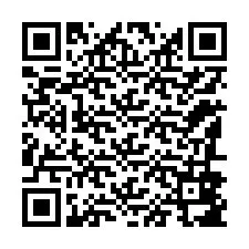 Kode QR untuk nomor Telepon +12186887851