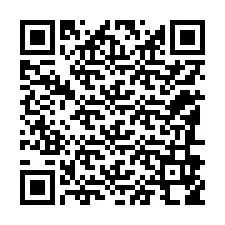 QR kód a telefonszámhoz +12186958059